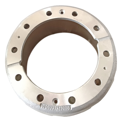 Sinotruk HOWO Truck Rear Brake Drum AZ9112340006 para modelo de motor Wd615/Wd618/Wp10/Wp12