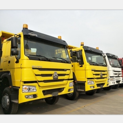 Após o descarregamento Carga pesada 336-375 HP Carrinho de descarregamento usado 6 * 4 Tipper com capacidade do motor> 8L