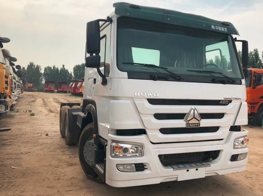Sinotruk Used e Trator Truck Reboque 6*4 com transmissão manual
