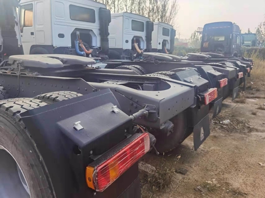 Tesouro pesado usado Sinotruk Trator Caminhão Tractor Head Trailer Reboque Norma de emissões Euro 2 certificada ISO