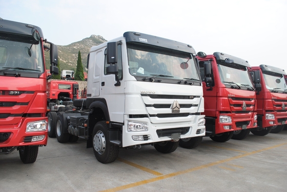 Pagamentos seguros Sinotruk HOWO 6X4 caminhão-trator 371HP/420HP caminhões pesados chineses
