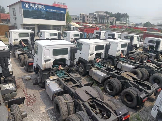 Roda motriz 6×4 de segunda mão 10 Wheeler Shacman Sinotruk HOWO 336-380HP