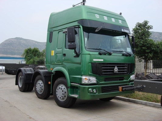 Desenho de pneu sem tubo Sinotruk usado HOWO 371 Truck Head Tractor Dump Truck com desconto