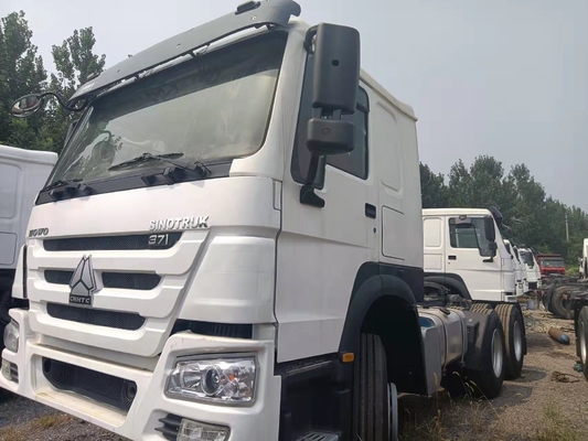Sinotruk HOWO de segunda mão, cabeça de caminhão-trator com certificação ISO, pagamentos seguros