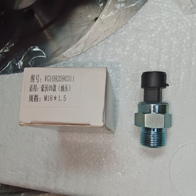 Sinotruk HOWO Sensor de pressão de óleo do motor de camião Vg1092090311 para Wd615/Wd618/Wp10/Wp12/D12