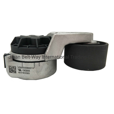 Partes do sistema de condução Quadro VG2600060313 Polia de tensão da correia para o motor Sinotruk Weichai
