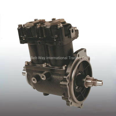 Partes do sistema de tração do eixo dianteiro Mitsubishi Fuso 6D22 Compressor de freio de ar de duplo cilindro