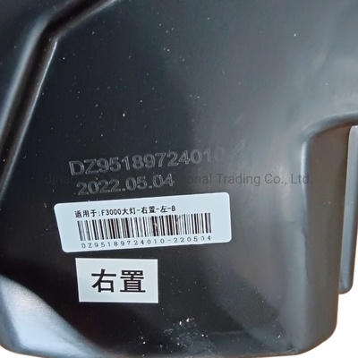 Shacman F3000 M3000 Lâmpadas dianteiras para caminhões Dz95189724010 Roda para partes do sistema de condução