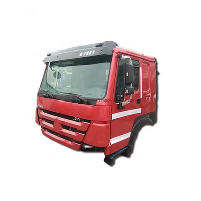 Hw76 Sinotruk HOWO Caminhão Red Cabin Peças sobressalentes Caminhão de lixo 250.00cm * 198.00cm * 235.00cm