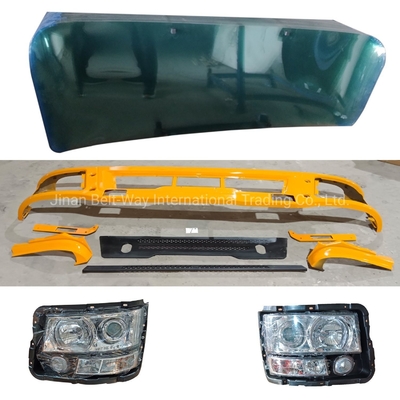 Shacman Delong F3000 Cabine de camião de descarga Parte baixo pára-choques Dz93189932130 para camiões de mineração