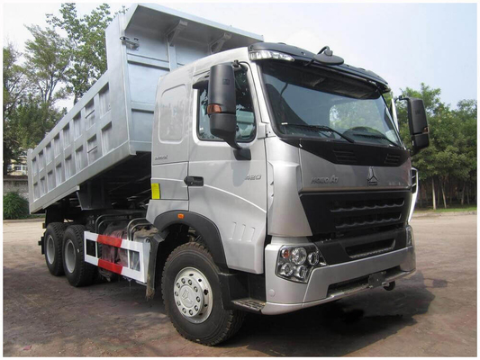 25 toneladas Sinotruk HOWO camião de descarga com dimensões de 5800*2300*1500 e capacidade do motor> 8L