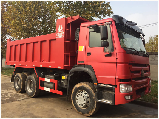 25 toneladas Sinotruk HOWO camião de descarga com dimensões de 5800*2300*1500 e capacidade do motor> 8L