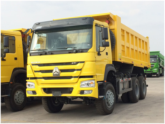 25 toneladas Sinotruk HOWO camião de descarga com dimensões de 5800*2300*1500 e capacidade do motor> 8L