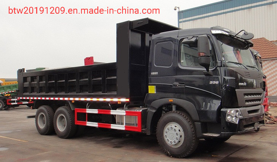 Estilo de elevação frontal 6X4 336 371 Sinotruck Tipper HOWO Carrinho de descarga com alta capacidade