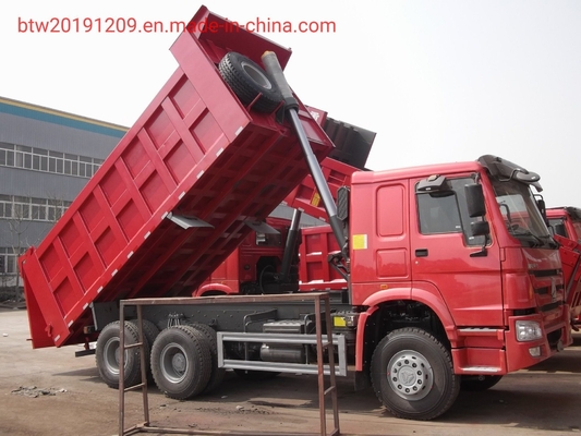 Estilo de elevação frontal 6X4 336 371 Sinotruck Tipper HOWO Carrinho de descarga com alta capacidade