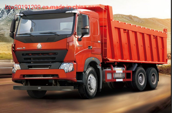 Estilo de elevação frontal 6X4 336 371 Sinotruck Tipper HOWO Carrinho de descarga com alta capacidade