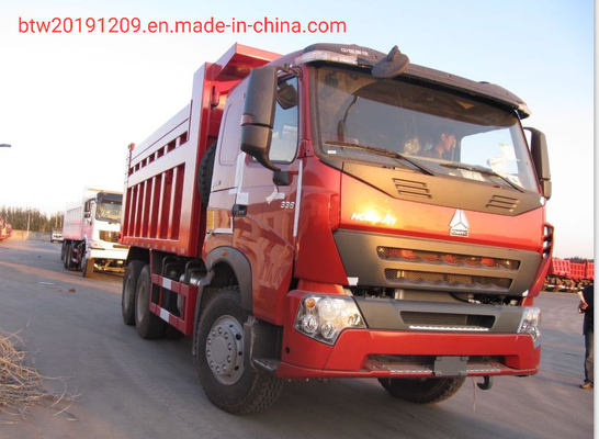 Estilo de elevação frontal 6X4 336 371 Sinotruck Tipper HOWO Carrinho de descarga com alta capacidade