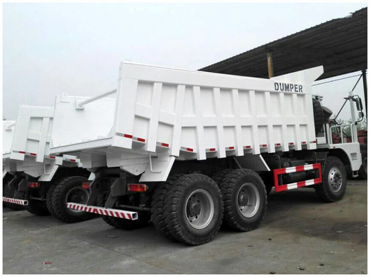 Desenho de pneus radial Sinotruk 6X4 RC caminhão de carregamento de 60 toneladas caminhão de descarga A solução perfeita