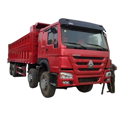 Utilizado HOWO camião de descarga para África cilindros de elevação hidráulica 6*4 Euro 2 certificado ISO