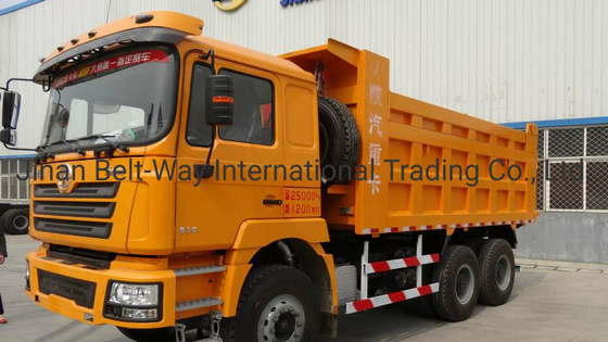 Caminhão de descarga F3000 Shacman usado estável com motor Weichai 380HP e tipo de condução 6 * 4