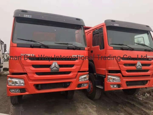 Motor de 6 cilindros de 375 HP, Dump Dumper Tipper HOWO, caminhão