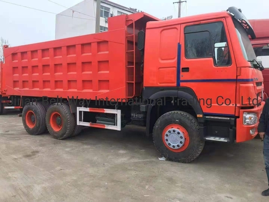 Motor de 6 cilindros de 375 HP, Dump Dumper Tipper HOWO, caminhão