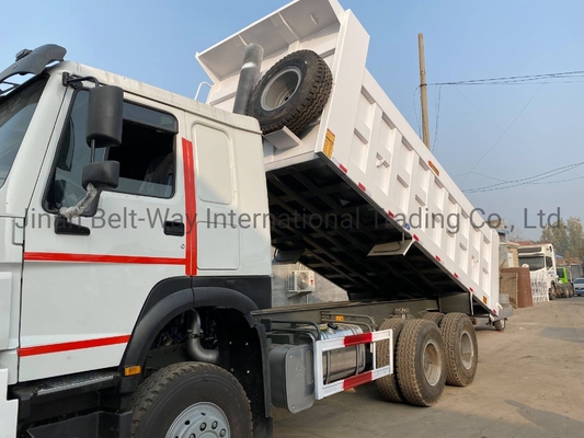 Política de reembolso Sinotruk HOWO camião de descarga 371HP 25-30 toneladas carregamento 5,4m transmissão manual