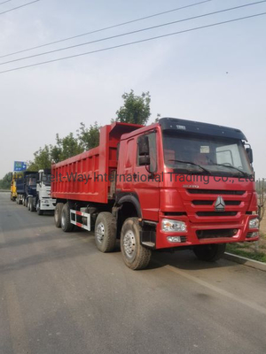 Tipo de camião camião de descarga usado HOWO Shacman/8*4 371HP 350HP para as necessidades de transporte