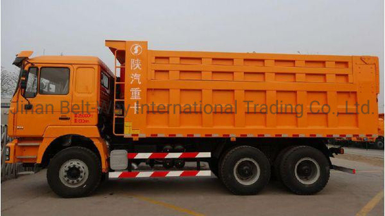 Caminhão Shacman usado 350HP Shacman F3000 Caminhão de descarga de 25 toneladas com padrão de emissões Euro 2
