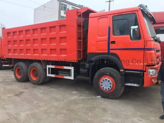 351-450hp HOWO 6X4 16 20 metros cúbicos caminhão de 10 rodas com design de pneus sem tubo