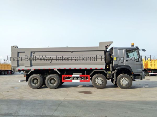 Usado 7.3m HOWO Diesel Dump Truck 8*4 371HP dentro do Tempo de Entrega Estimado