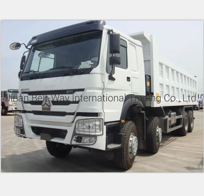 Usado 7.3m HOWO Diesel Dump Truck 8*4 371HP dentro do Tempo de Entrega Estimado