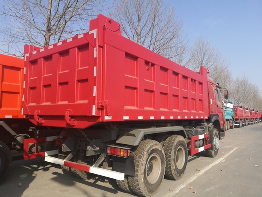 Sinotruk HOWO camiões de descarga camiões de descarga pesados 5800*2300*1500mm com consumo