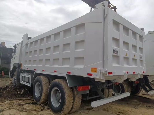 Desenho de pneus Sinotruc sem tubo HOWO 371HP Transmissão manual Cargo Tipper Dump truck