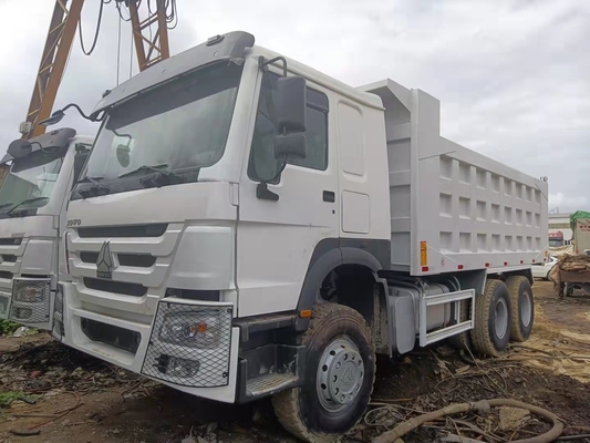 Desenho de pneus Sinotruc sem tubo HOWO 371HP Transmissão manual Cargo Tipper Dump truck