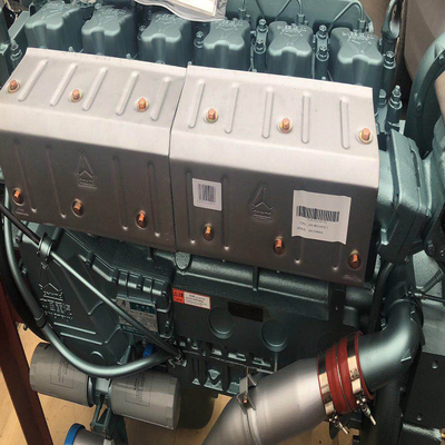 Instalação do motor HOWO de ignição elétrica para camião pesadowd615.47 e pronto para ser enviado