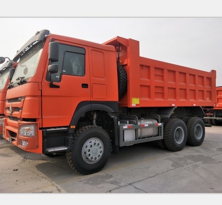 Após o descarregamento Carga pesada 336-375 HP Carrinho de descarregamento usado 6 * 4 Tipper com capacidade do motor> 8L