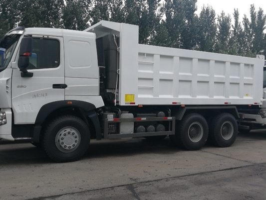 10wheeler 20 metros cúbicos caminhão de lixo HOWO 6X4 caminhão de despejo com pagamento de apoio em USD