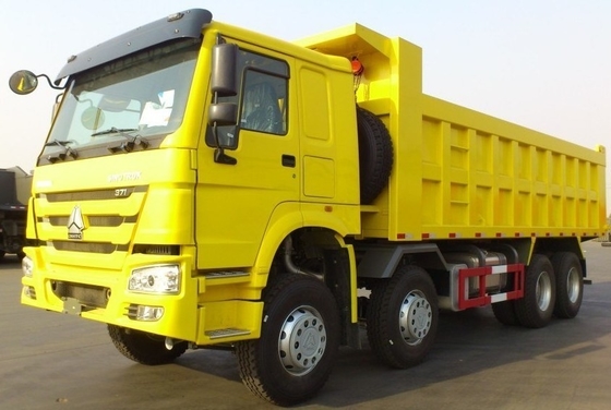 Certificado ISO 12 Wheeler LHD Sinotruk HOWO 8X4 RC Caminhão Tipper 60ton Dump Truck Dumper