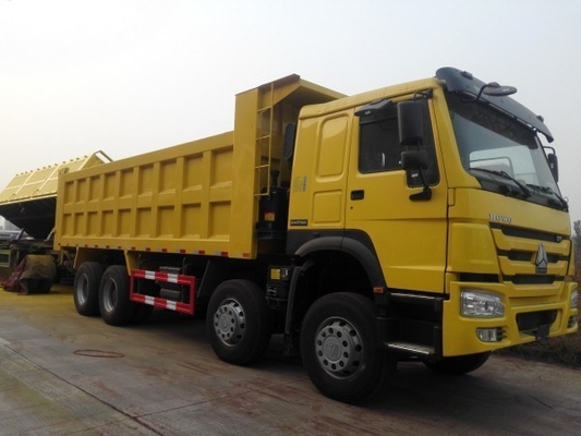 Certificado ISO 12 Wheeler LHD Sinotruk HOWO 8X4 RC Caminhão Tipper 60ton Dump Truck Dumper