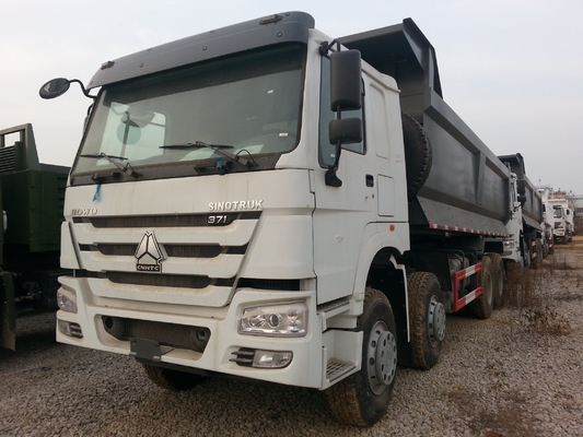 Certificado ISO 12 Wheeler LHD Sinotruk HOWO 8X4 RC Caminhão Tipper 60ton Dump Truck Dumper