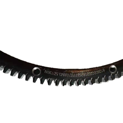 Diretamente Fly Wheel Ring Gear para Weichai Motor Shacman 612600020208 Sistema de arranque