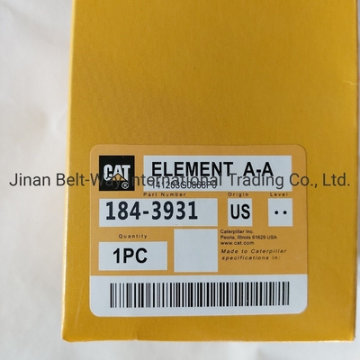 Filtro de óleo hidráulico Cat 184-3931 para peças sobressalentes de camião Peças do sistema de travagem preto
