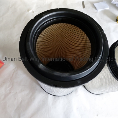 100% de testes de peças de reposição de camião padrão Filtro de ar K2841PU para camião Sinotruk HOWO
