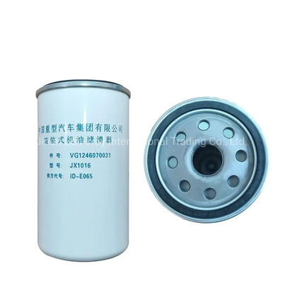 Peças do sistema elétrico Bateria para caminhão Sino HOWO 371HP Filtro de óleo do motor Vg1246070031