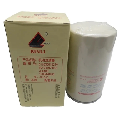 Vg1246070031 Sinotruk HOWO Filtro de óleo de camião de descarga