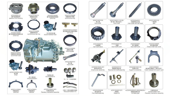Volvo Seis cilindros Crankshaft de aço forjado Hdep11L 23488864 para motores padrão